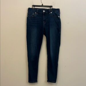 True Religion Jennie Curvy Super Skinny Jeans Size 32